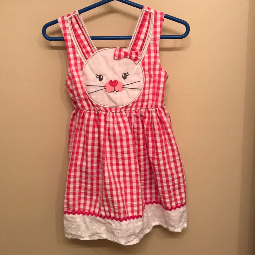 Gingham bunny sundress